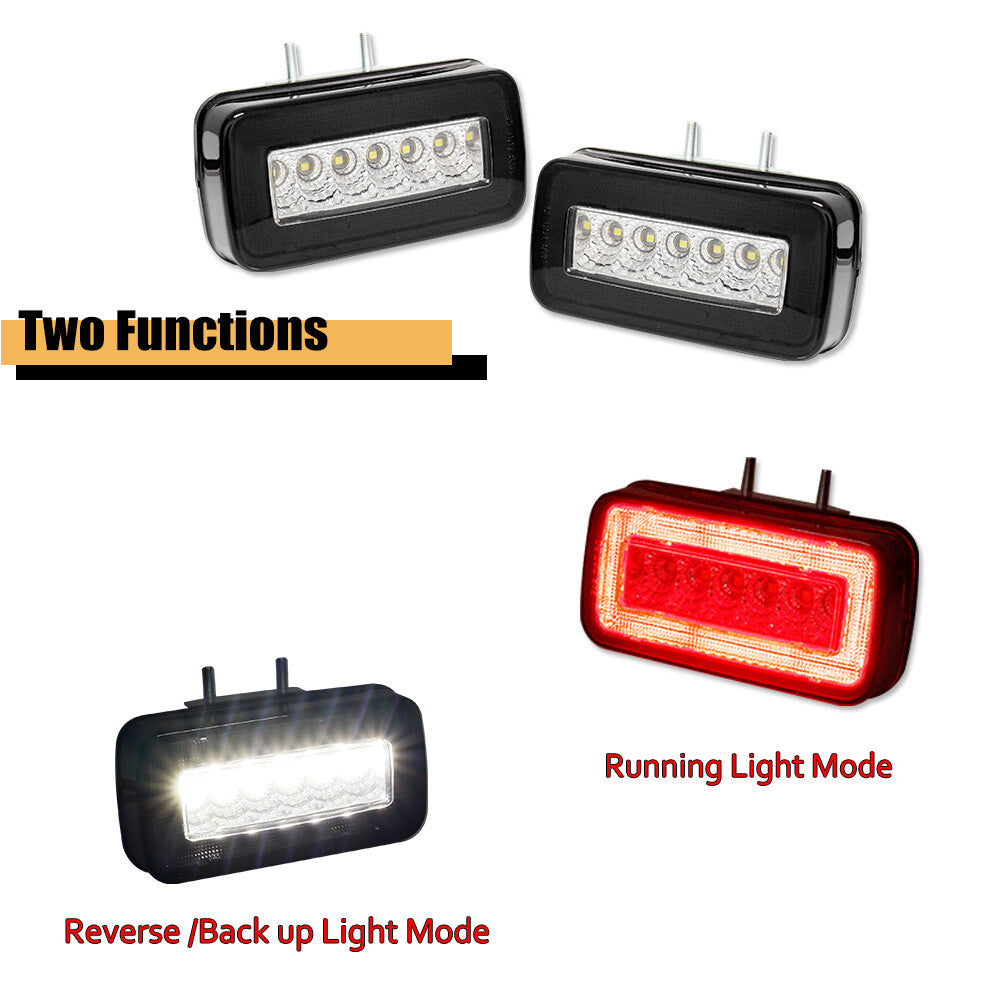 LED rear bumper fog lights for Mercedes W463, G500, G550, G63- (for vehicles with smoked finishes)
