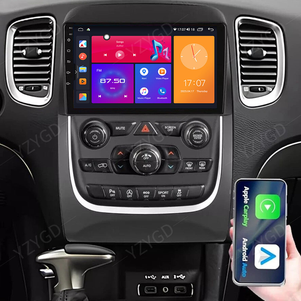 9 Android 14 Car Radio for Dodge Durango 2014-2020 GPS Navi Stereo WIFI Carplay