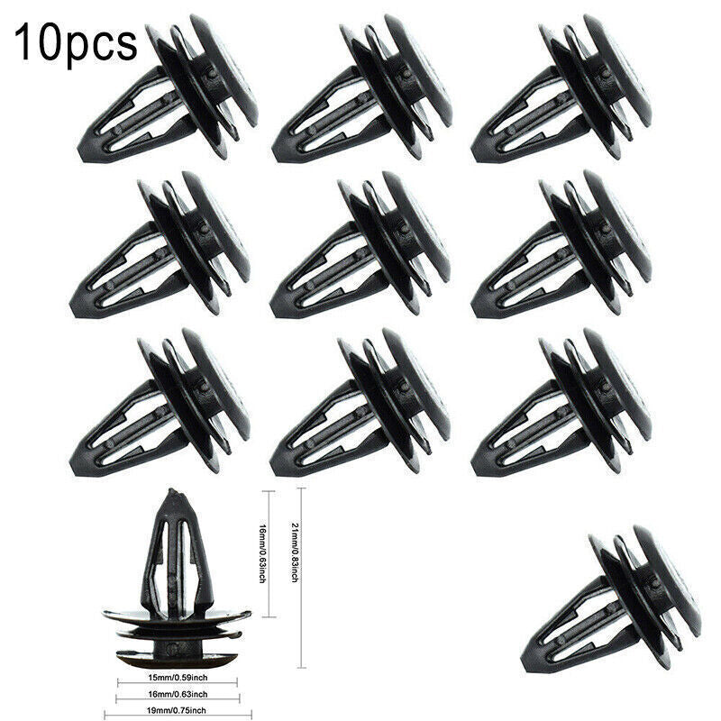 10x for MG ZS MG3 Rear Boot Load Cover Parcel Shelf String Cord Clips Retainer
