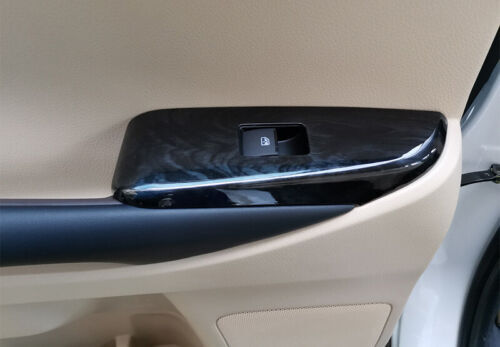 2014-2019 for Toyota Highlander Decoration Wood Grain Glass Window Lifting Panel