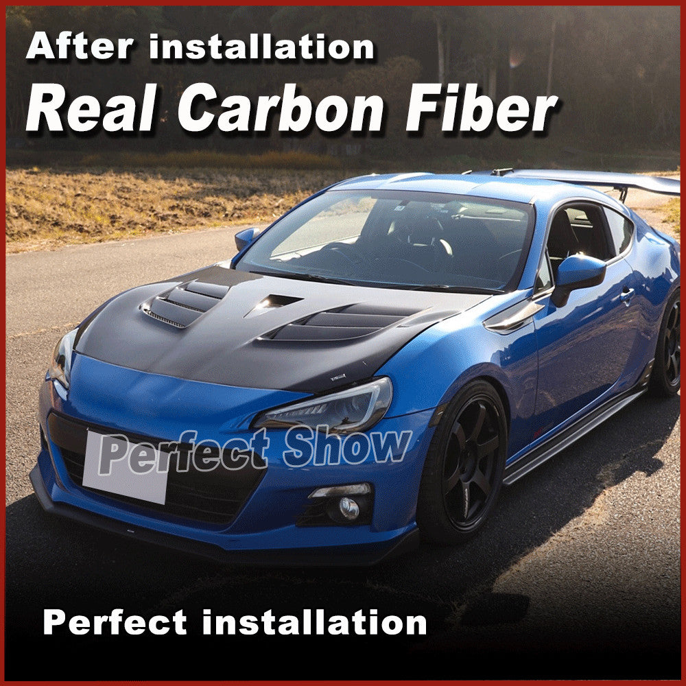 for Toyota GT86 for Subaru BRZ 2013-22 REAL Carbon Engine Engine Hood Bonnet Covers