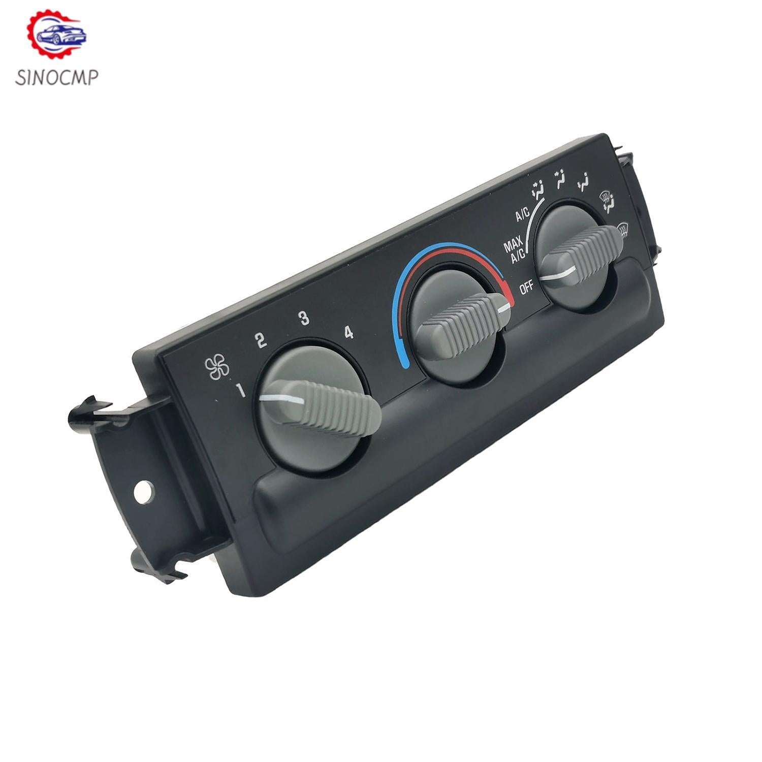 Climate Control Unit A/C Heater Control for Chevy S-10 S10 for GMC Sonoma 1998-2005