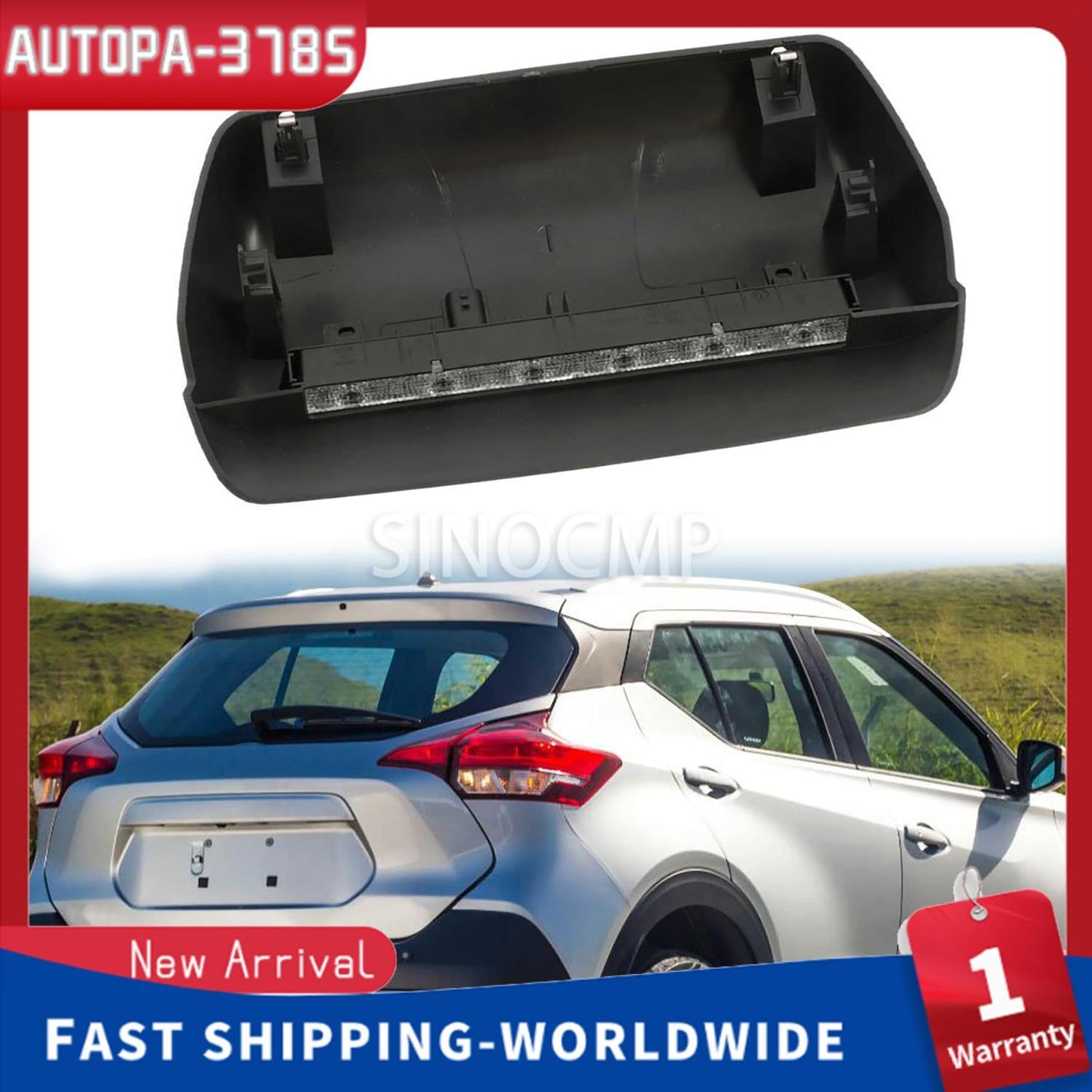 High Mount Third Brake Light For 2017-2020 for Nissan Kicks 26590-5RA0A Quality