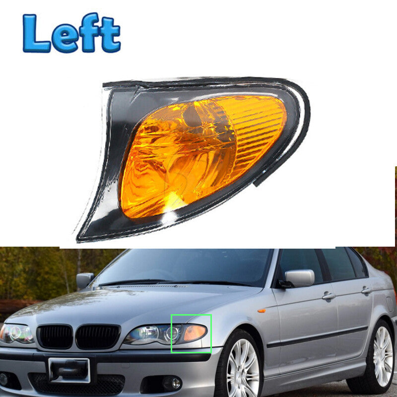 Left For 2002-05 for BMW E46 325i 325Xi 330i Front Corner Lamp Turn Signal Light LH