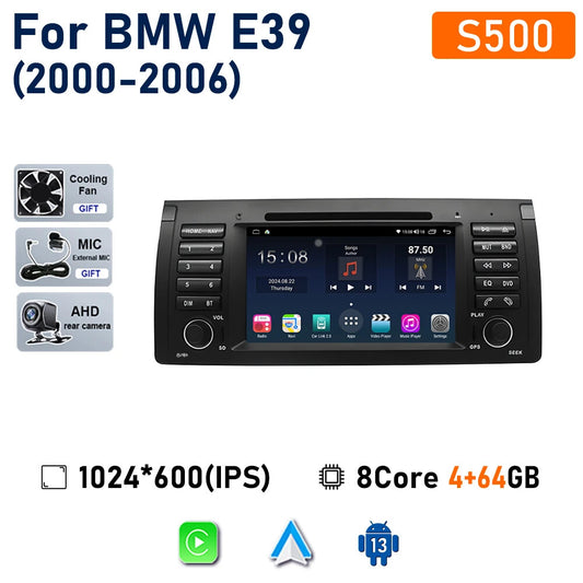 for BMW E39 E53 2000-2006 Android Carplay Car Radio Multimedia Player GPS Screen