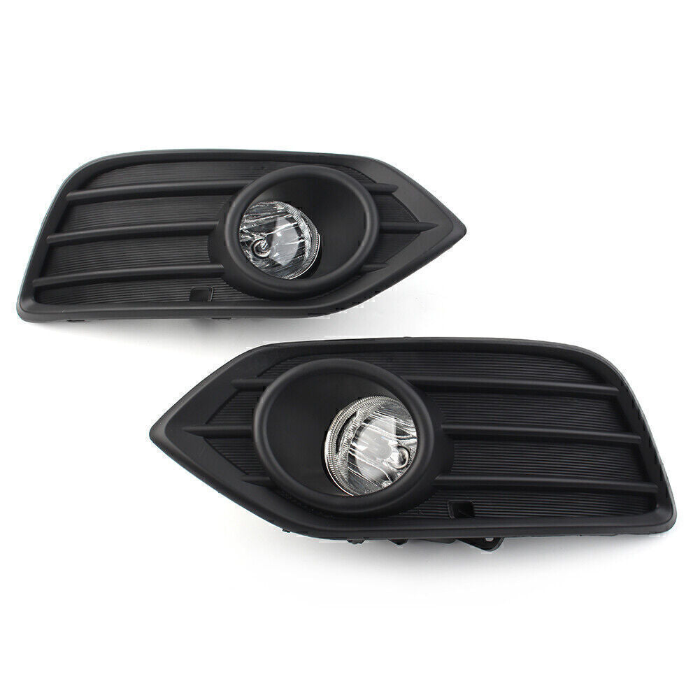 2x Fog Light Bumper Lamp Cover+Wiring Harness+Switch Fit for Honda HR-V HRV 19-2021