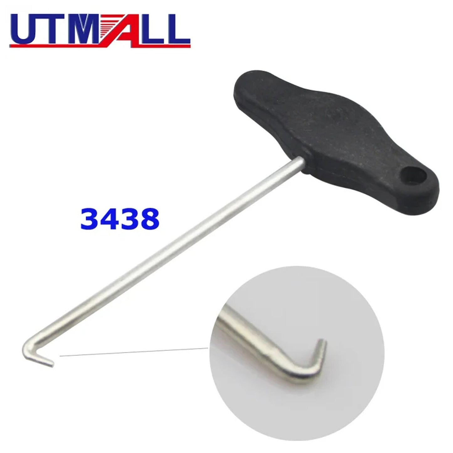 Handbrake pull hook 3438 VAG special tool for makeup removal, suitable for Volkswagen for Audi .