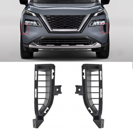 Fog Lights Cover for Nissan Rogue 2021-2023 Fog Lamp Outer Grille Left Right