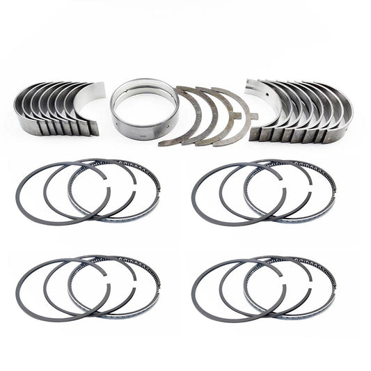 V1505 Metal Kit + Piston Rings for Kubota V1505BH V1505-E2 V1505D V1505T V1505BH