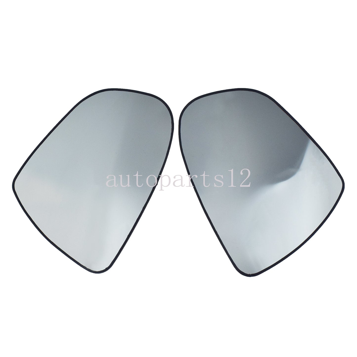 Left and right mirror-finish heated windows (pair) for Kia Optima 2011 - 2016