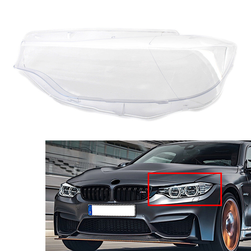 Transparent Headlight Lens Cover for BMW 4 Series M3 F82 F32 F33 F34 2013-2016