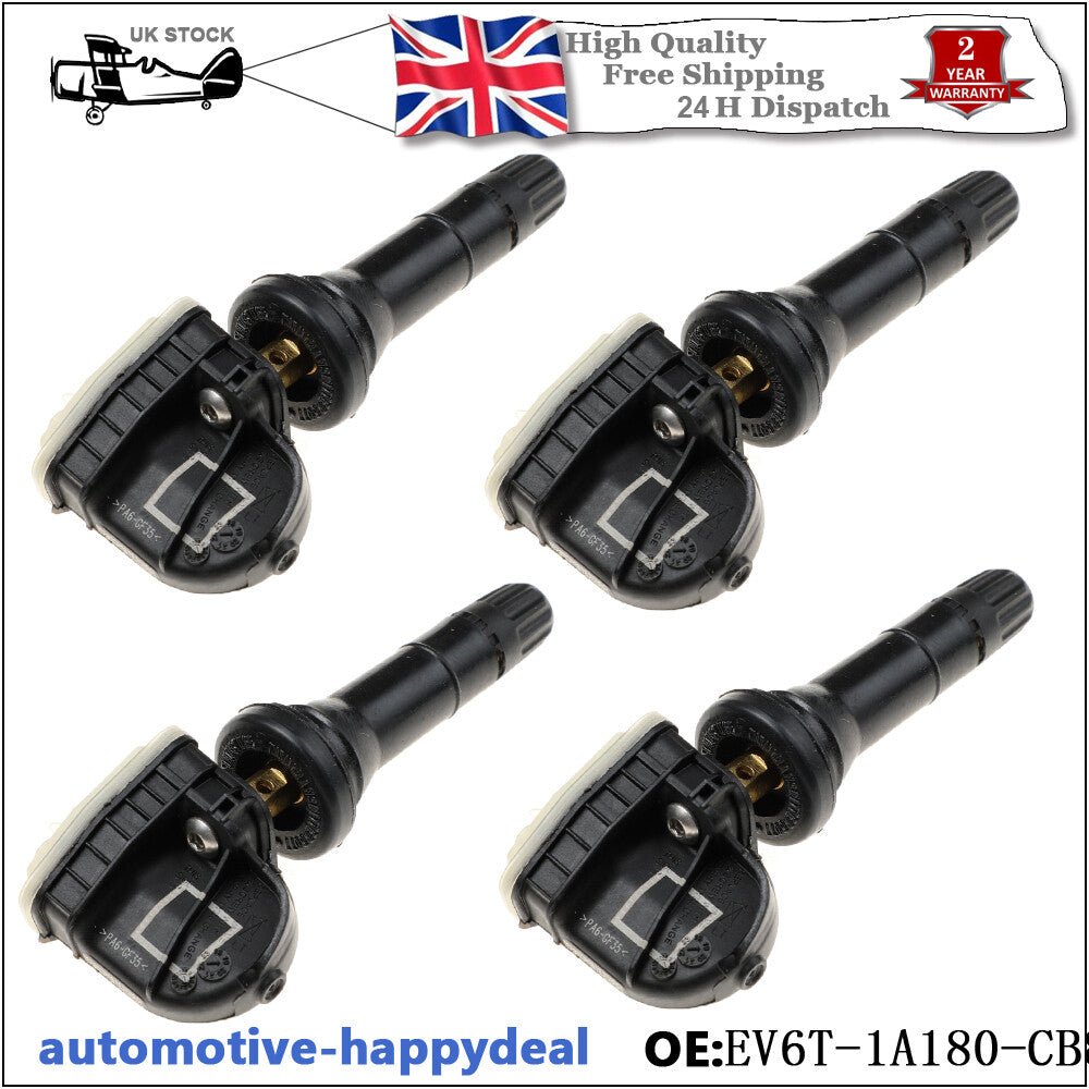 4PCS TPMS Tyre Pressure Sensor 1862980 203683 for Ford Focus Fiesta C-Max Kuga