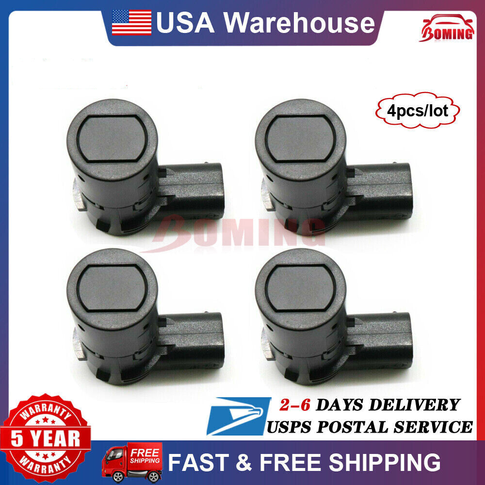 4-piece reverse bumper spare parking assist sensor 4F23-15K859-AA for Ford F150 F250