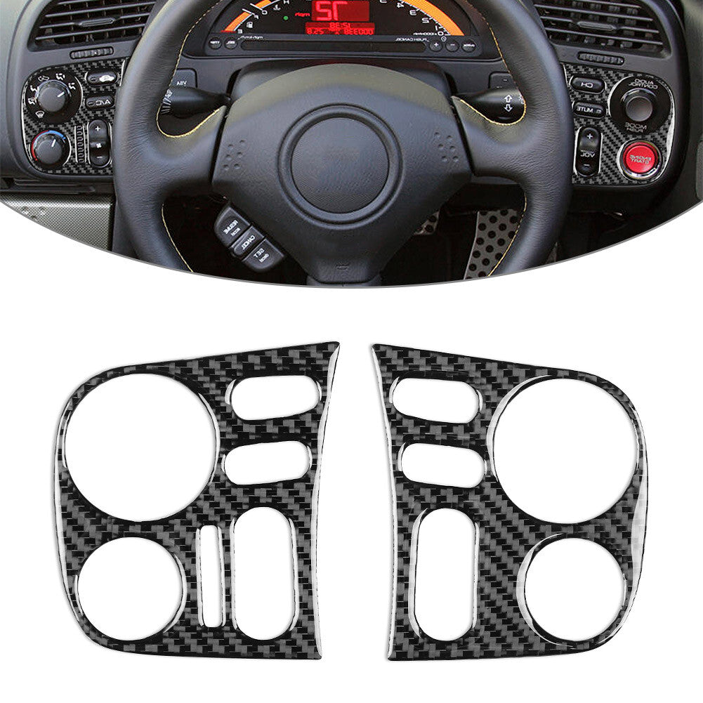 Interior Driver Side Dashboard Cover Trim for Honda S2000 2004-2009 Car RHD 2pcs