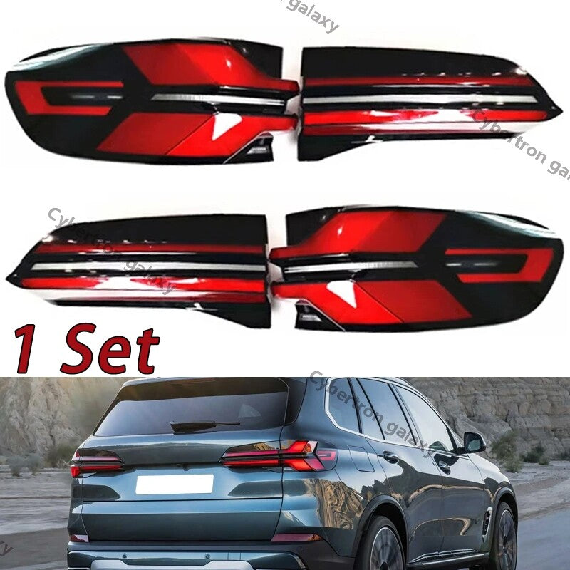 1Set Tail Lights for BMW X5 E70 2023 2024 LED Rear Lights Driving Lamp