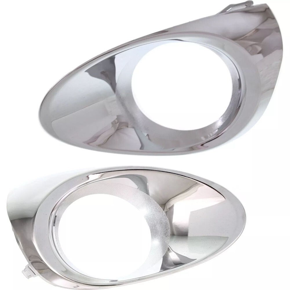 Fog Light Trim for Lexus RX350 2013-2015 Driver and Passenger Side silver new
