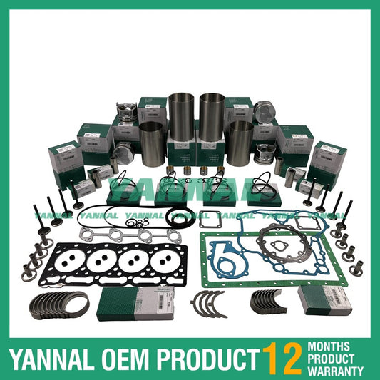 overhaul and rebuild kit for Kubota engines V1505, V1505D, V1505-E, V1505T.