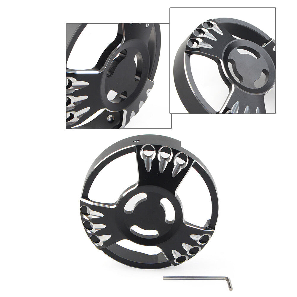 Derby Timing Timer Cover CNC Aluminum f¨¹r for Harley XL883 2013+ Schwarz Motorrad D