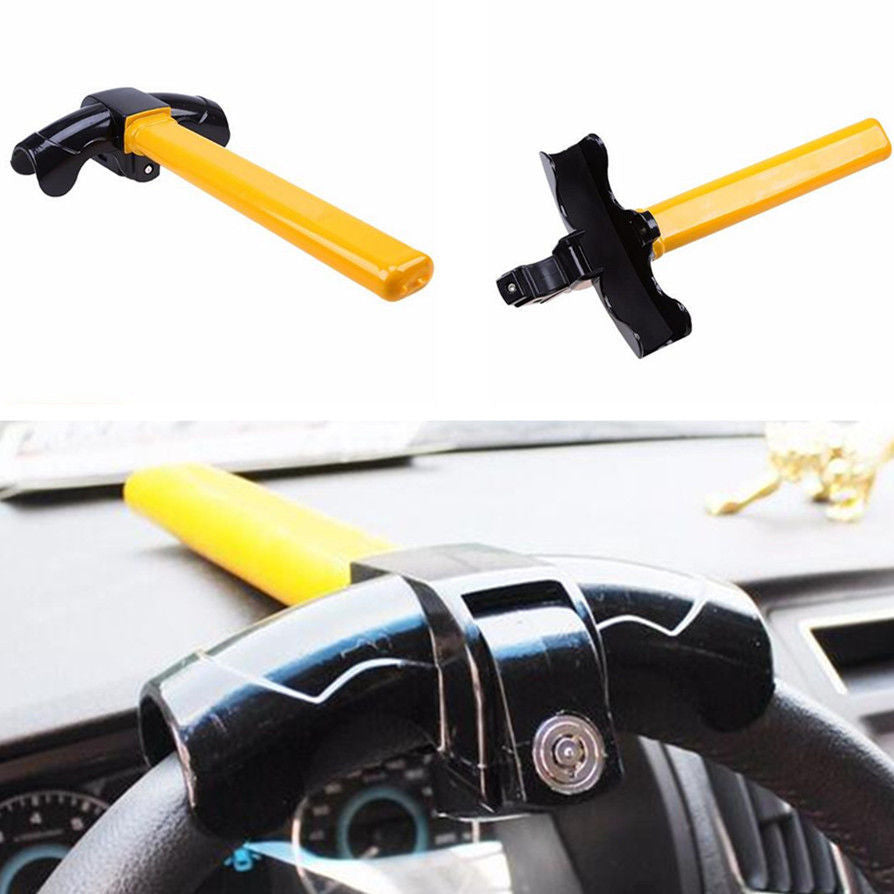 Steering wheel Security Anti Theft Car AUTO Anti Theft Steel Tough Security Lock