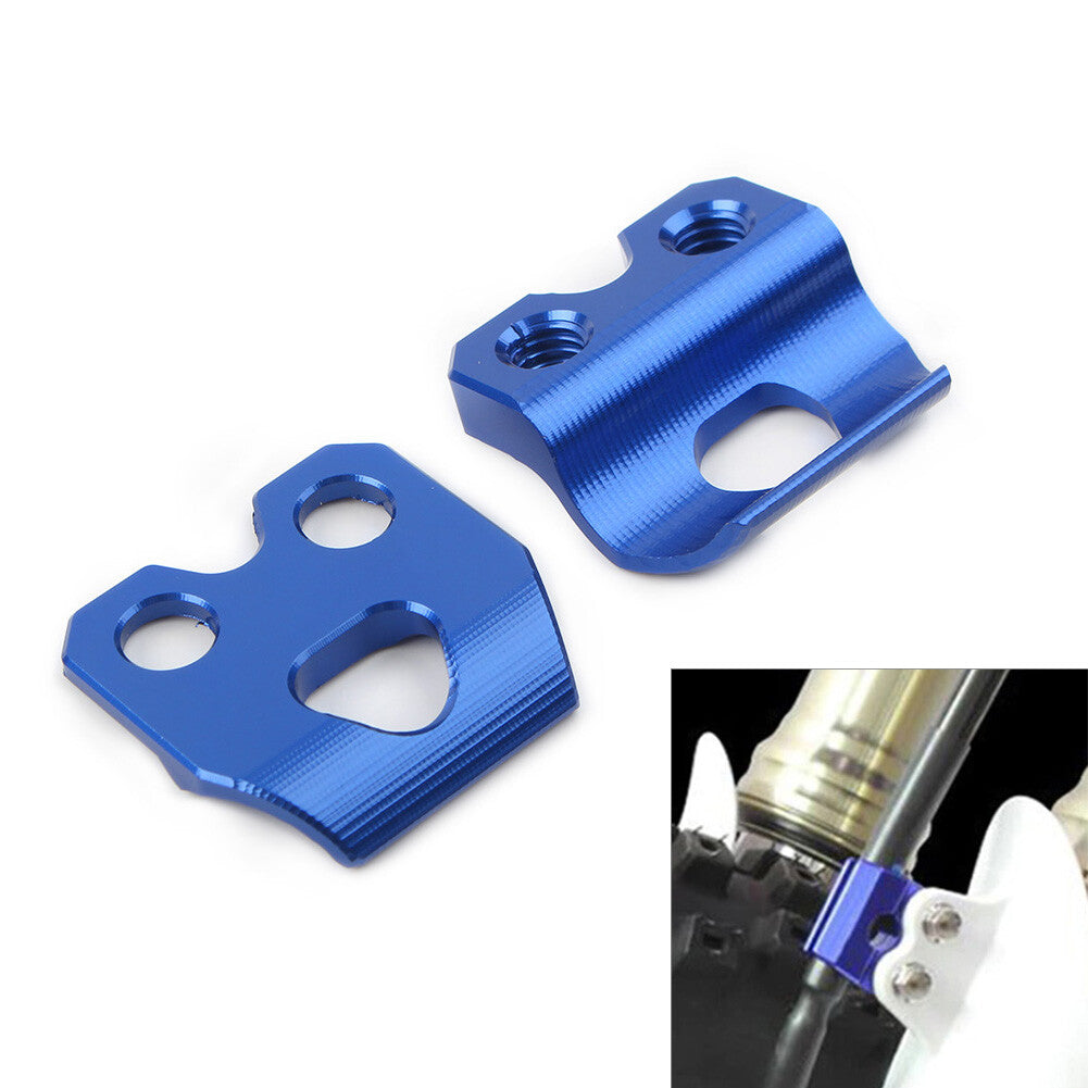 Brake Line Hose Clamp Holder Fit for Yamaha WR250F WR450F WR250R/X YZ125/250 Blue