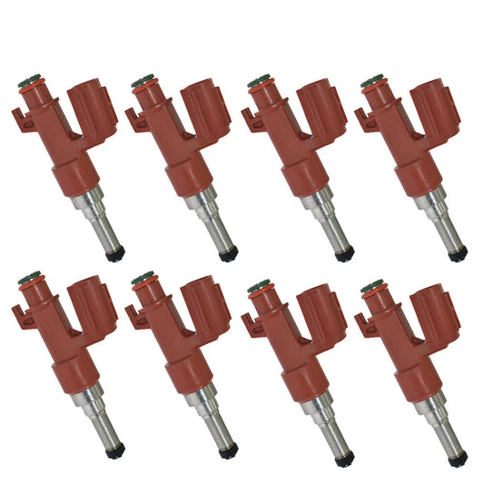 Set of 8 Fuel Injectors for Lexus LS460 2008-2009 LS600h GS460 23250-38020