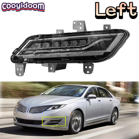 Left Front Fog Light Daytime Running Lamp for Lincoln MKZ 2013 -2016