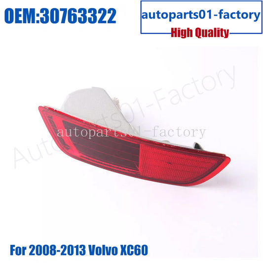 30763322 Left Driver Side Rear Bumper Fog Light Lamp for 2008-2013 for Volvo XC60