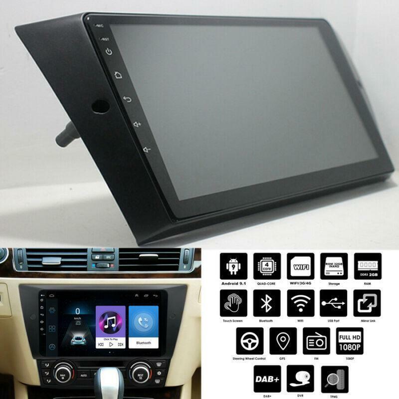 for BMW E90 E91 E92 E93 9 Touch Screen Android 9.1 Car Stereo Radio GPS 2+32GB