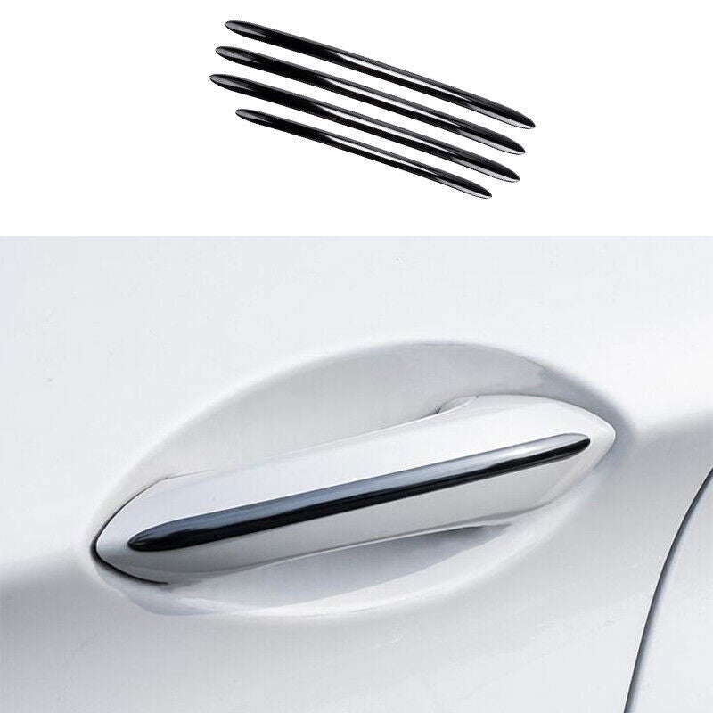 Gloss Black Exterior Outside Door Handle Cover Trim Fit for BMW 5 Series 2011-16