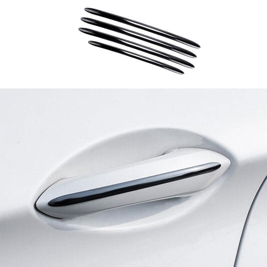 Gloss Black Exterior Outside Door Handle Cover Trim Fit for BMW 5 Series 2011-16