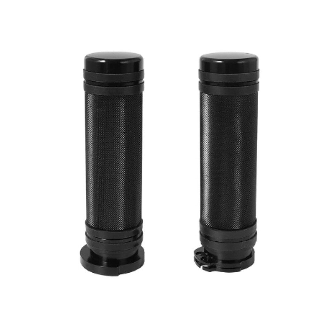 Motorcycle Black Hand Grip 1 25mm Handlebar Hand Grips for Harley XL883 1200