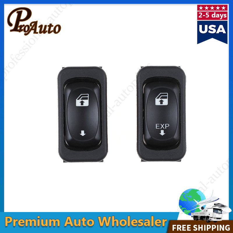 Power Window Switch Front Left + Right for Freightliner Columbia 2001-2011