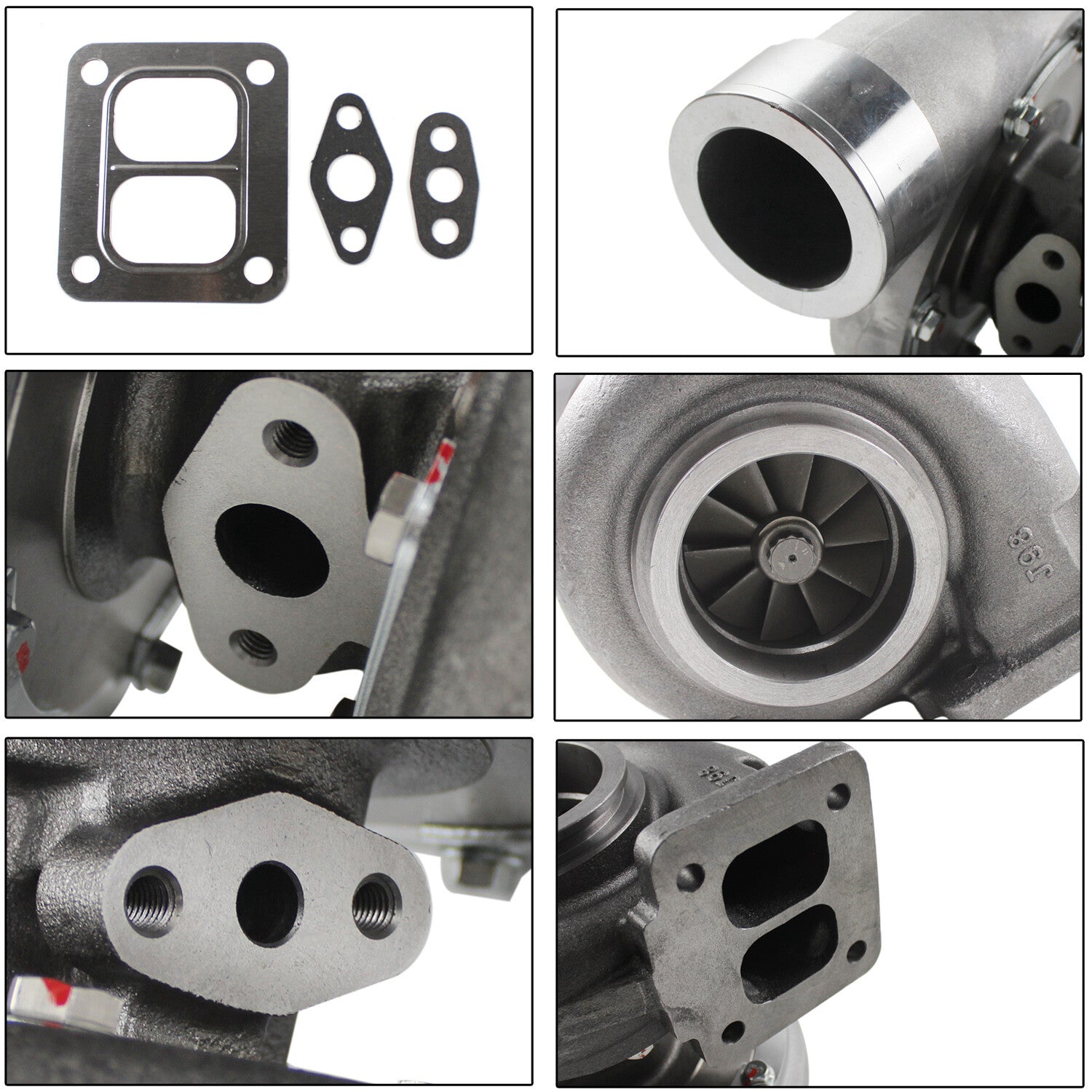 GT45 T4 V-Band 1.05 A/R 98mm Huge 600-800HPs Boost Upgrade Racing Turbo charger