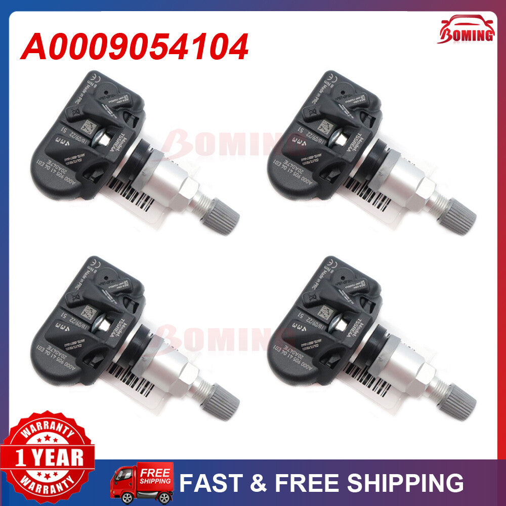 4PCS TPMS Tire Pressure Sensor For 2020 for Mercedes-Benz CLA GLB GLS A0009054104