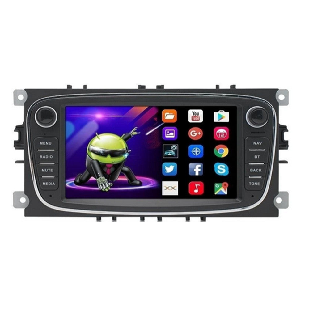Touch Screen 2Din Car Stereo Radio GPS For Carplay Fit for Ford Focus 2004-2012