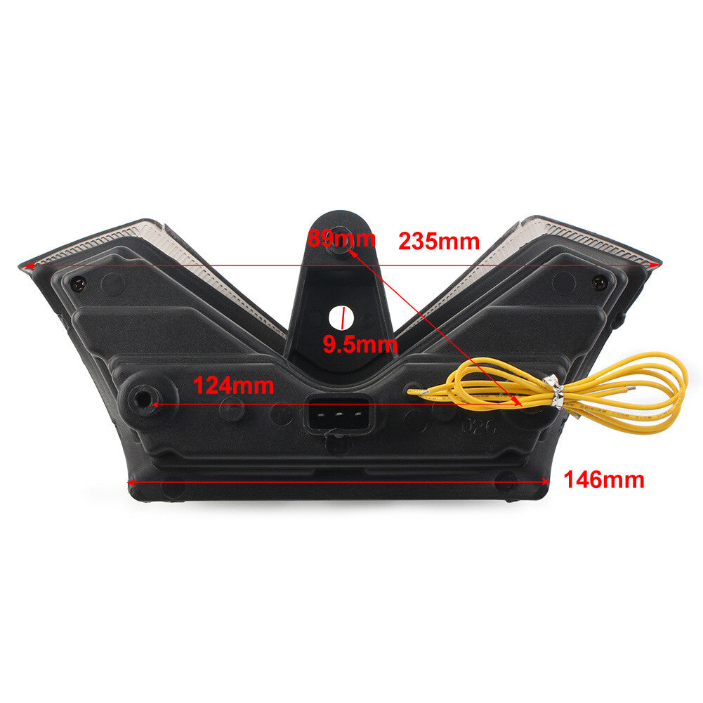 Motorcycle LED Turn Signal Tail Light FIT for Kawasaki ZX14 ZX-14 ZX14R