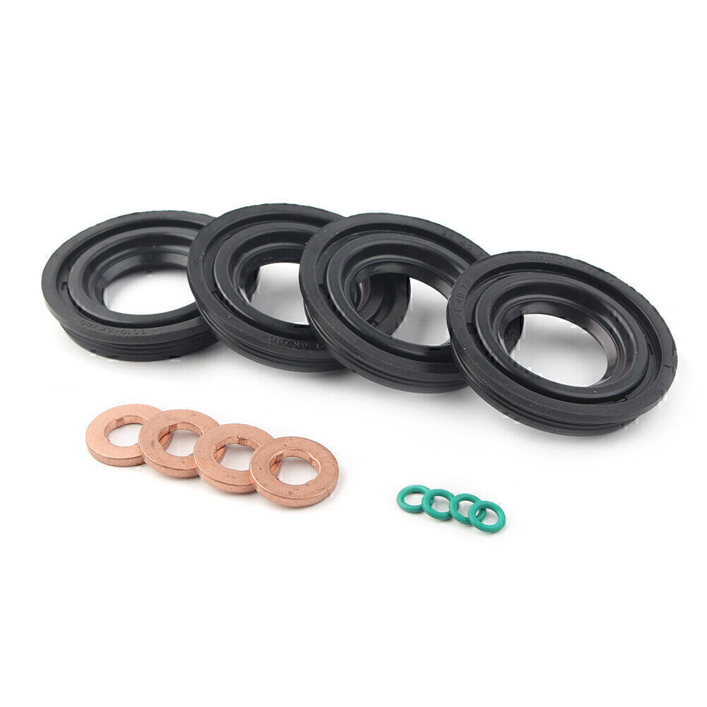 4pcs Fuel Injector Seal Washer Oring for Ford Transist MK7 for LAND ROVER for DEFENDER