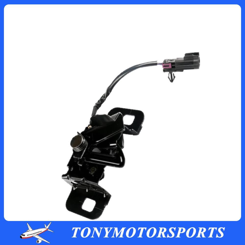 Front Hood Lock Latch Black Replacement 20951349 For SRX 2010-2011