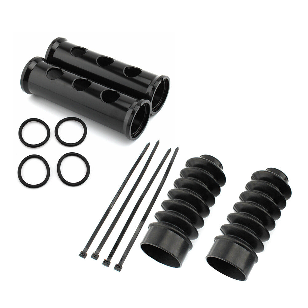 Front Fork Shock Absorber Cover Pipe Cover Fit for Harley Sportster 883 1200 00-21