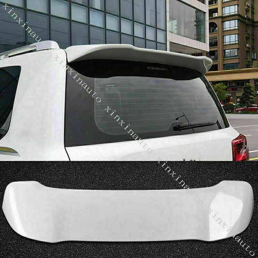 for Land Cruiser LC200 FJ200 2008-2021 Pearl White Rear Roof Spoiler Wing Lip 1X