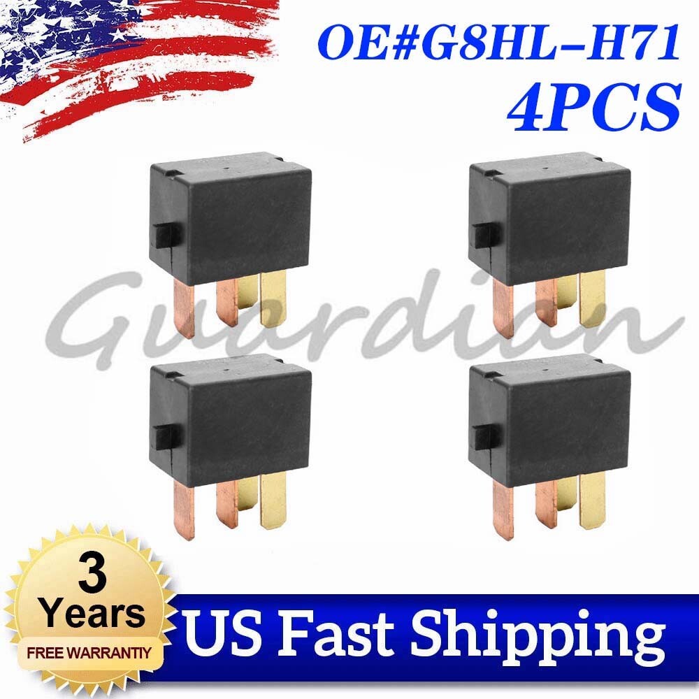 4X Relay G8HL-H71 39794-SDA-A03 for Acura TL TSX ZDX RLX for RDX NSX MDX ILX for Honda