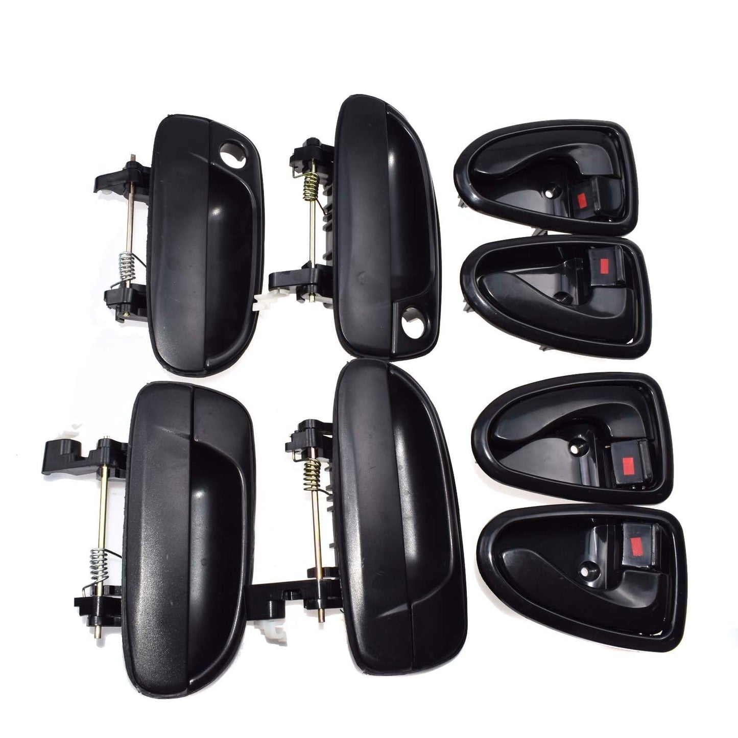 for Hyundai ACCENT 8262022001 8pcs Black Outside black Inside Door Handles New