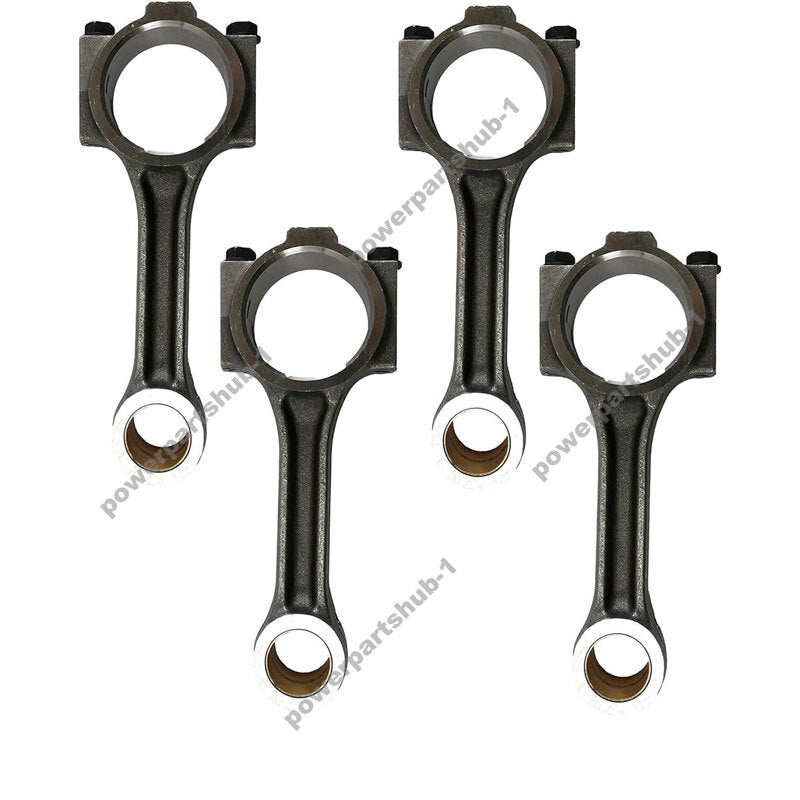 4pcs 129900-23000 Connecting Rod for Yanmar 4TNV98 4TNV98C-NJSL Engine Forklift