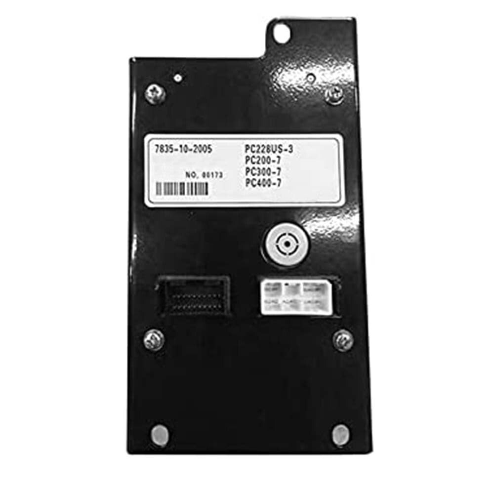 1 monitor display panel 7835-10-5000 for Komatsu PC130-7 and PC130-7K excavators.