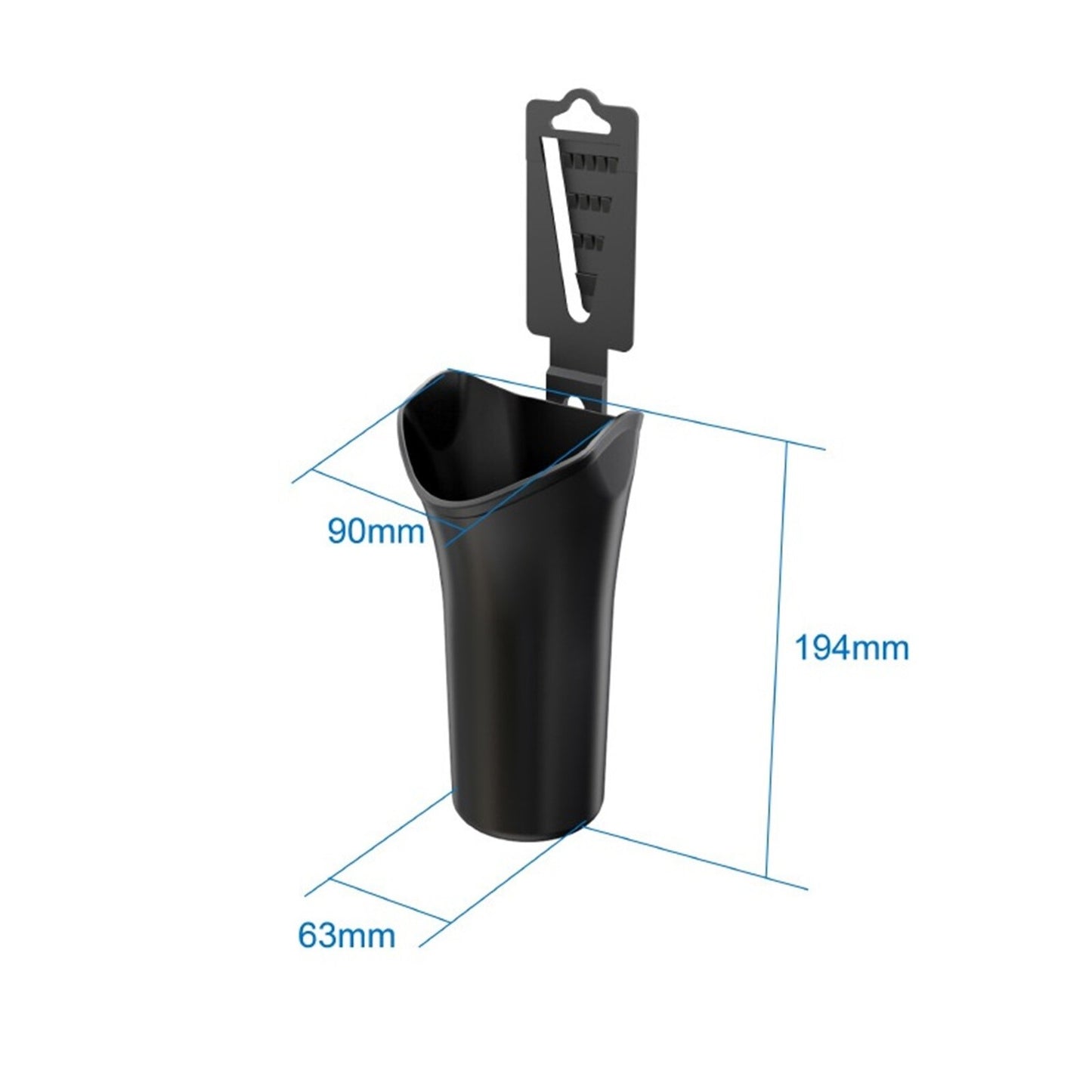 194 90 63mm ABS Folding Umbrella Cup Holder for foldable small umbrellas