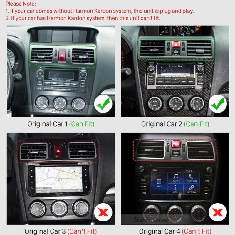9 Android Car Navi Stereo Radio Carplay 2+32GB for Subaru Forester 2012-15