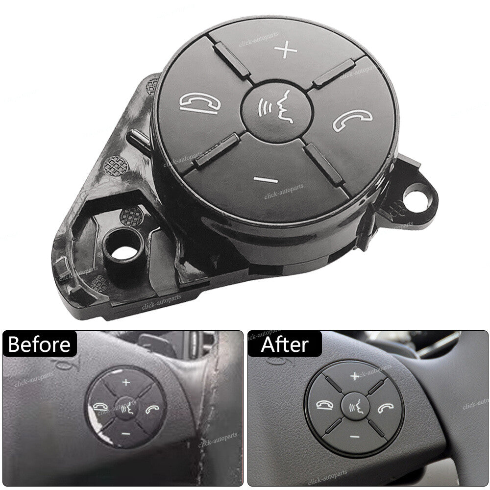 Right Steering Wheel Controls Switch Buttons Gray for Mercedes-Benz 06-11 ML GL