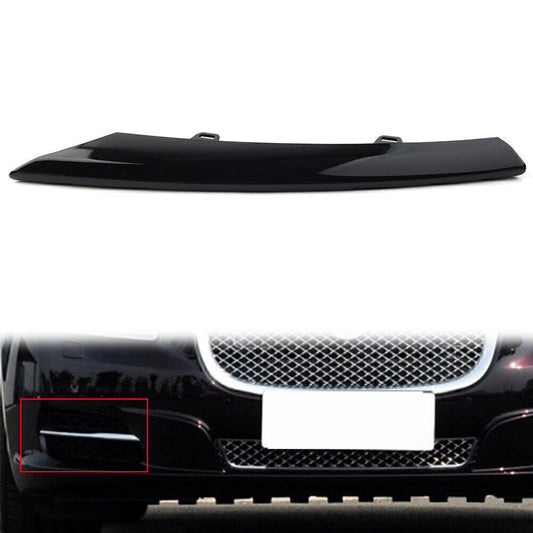 Front Right Side Grille Molding Trim ABS Gloss Black for JAGUAR XJ 2010 11-2015