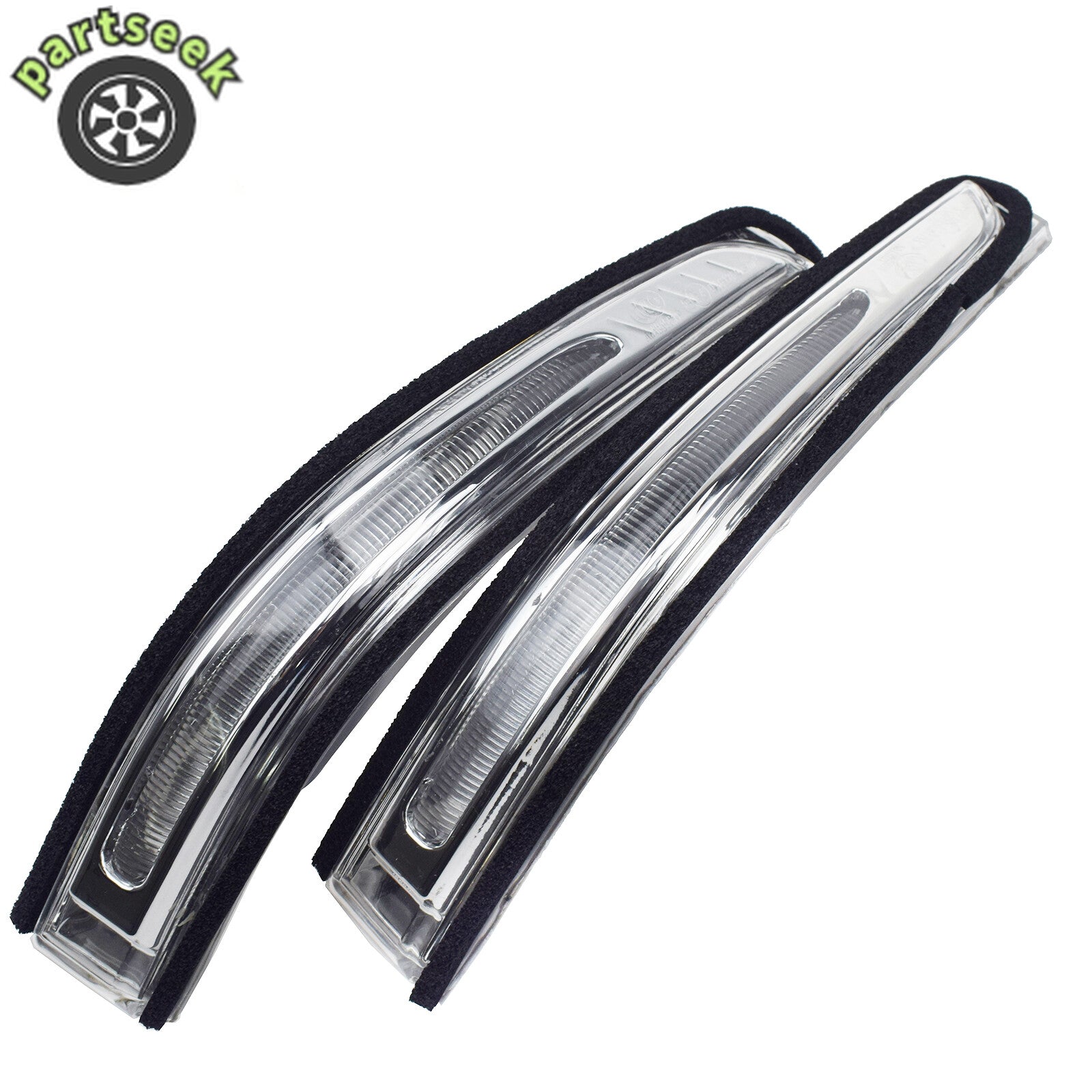 Pair L+R Mirror LED Turn Signal Indicator Light for Hyundai Santa Fe 2013-2019