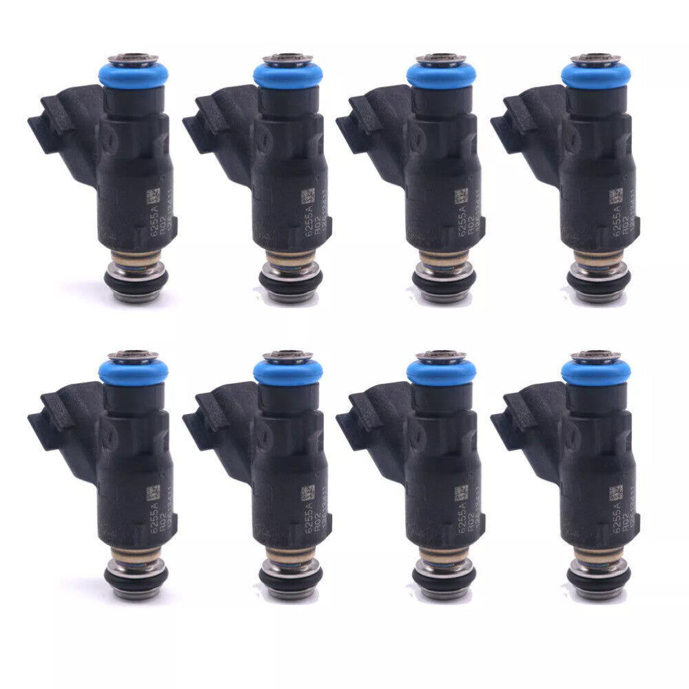 New For GM 12613411 Fuel Injector Set Fits for 2010-2013 for Chevrolet for GMC 4.8L